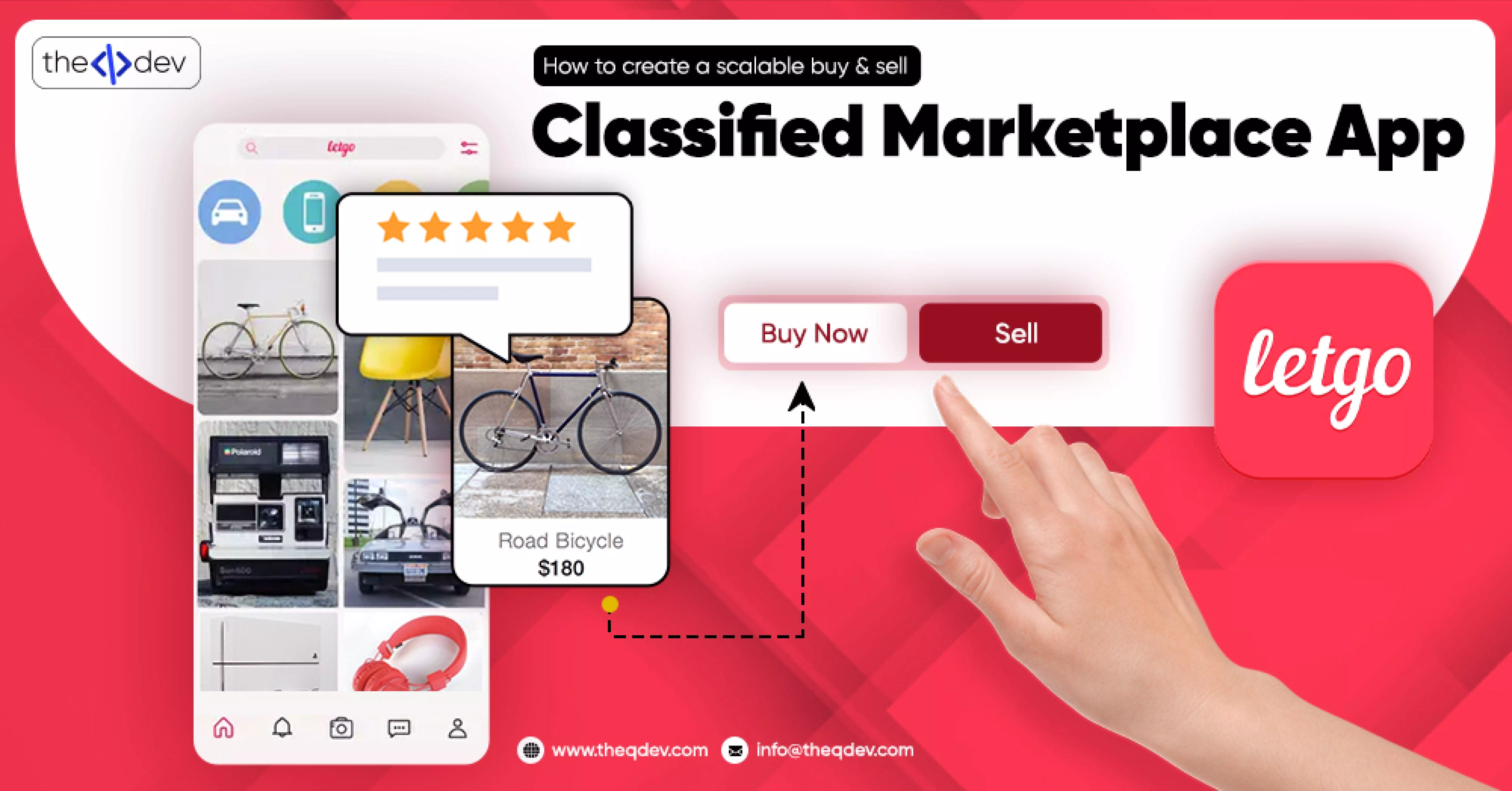 How to create a scalable buy & sell classified marketplace App like Letgo